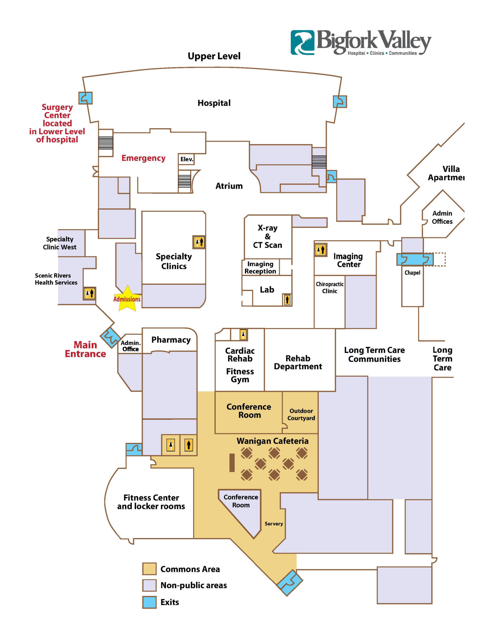 Campus map Bigfork Valley Hospital